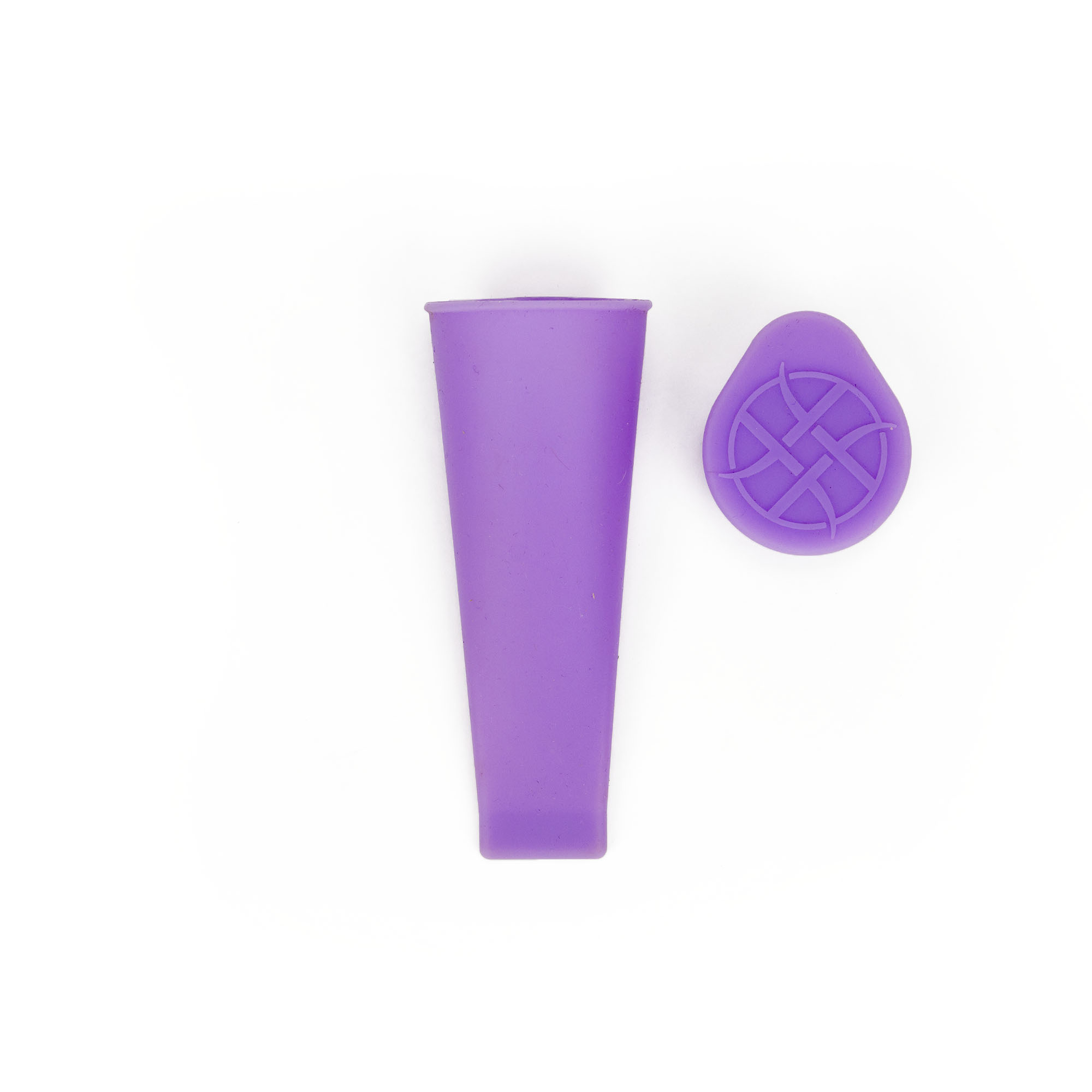 Silicone mold to make ice cream